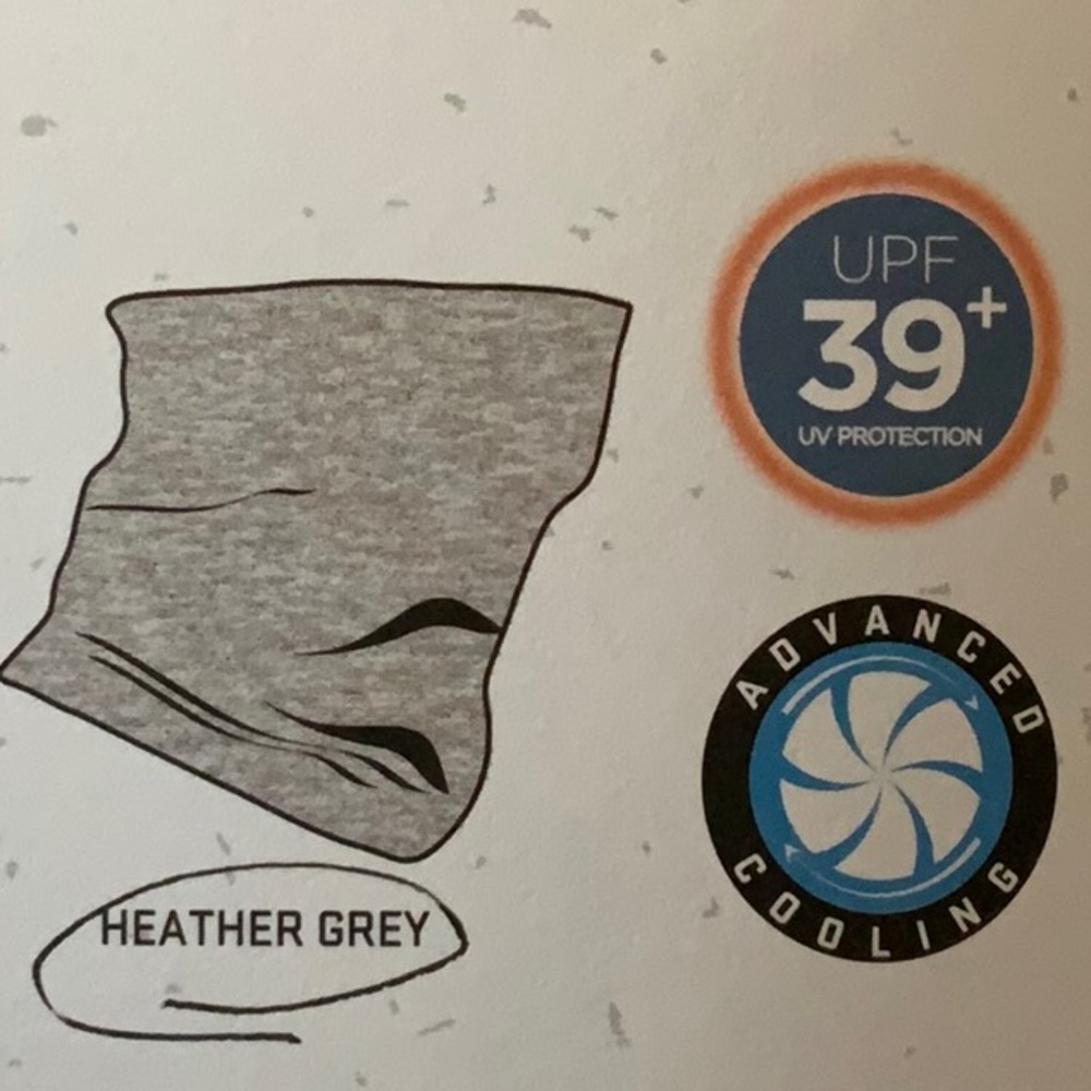 XGO NECK PIPE POWERSKINS AC COOLING - Heather Grey